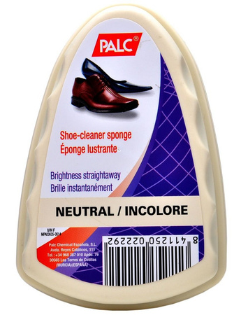 BEZBARWNA GĄBKA CZYSZCZĄCA DO BUTÓW PALC SHOE CLEANER NEUTRAL / G12-01