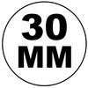 30 mm PĘDZELEK GĄBKOWY APLIKATOR DO NANOSZENIA FARBY WILBRY PASTY KREMU TŁUSZCZU / G16-09