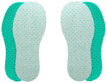 DZIECIĘCE WKŁADKI DO BUTÓW BAWEŁNA NA PIANCE LATEKSOWEJ / G11-50