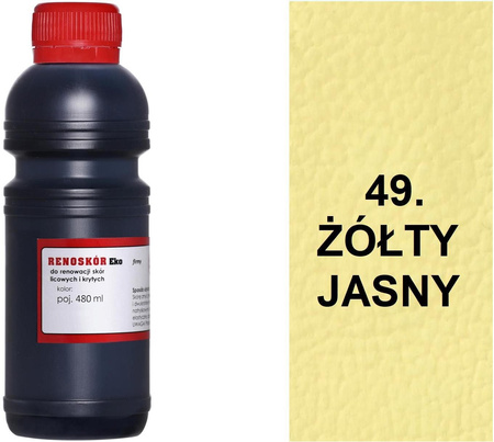 BARWNIK LAKIER WILBRA FARBA RENOSKÓR DO SKÓR GŁADKICH 480 ml - JEŻYNOWY 65 / G12-85