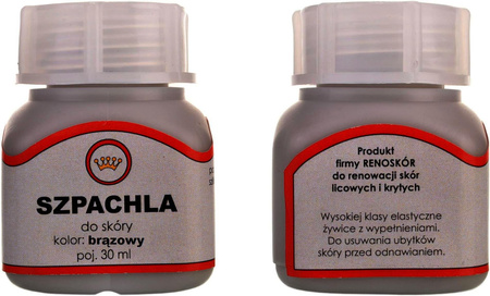 SZPACHLA ŻYWICA DO RENOWACJI NAPRAWY SKÓRY