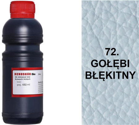 BARWNIK LAKIER WILBRA FARBA RENOSKÓR DO SKÓR GŁADKICH 480 ml - JEŻYNOWY 65 / G12-85
