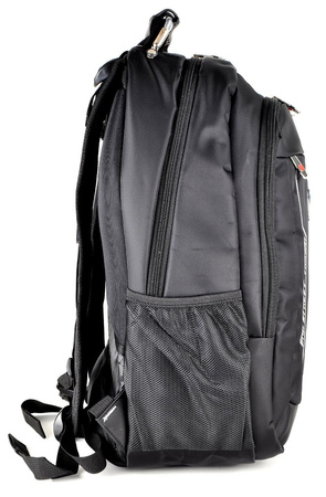 CZARNY WYTRZYMAŁY I SOLIDNY PLECAK MEJSKI TORNISTER AIRFLOW BAG STREET BLACK EDITION / G3-91