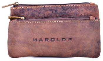 SKÓRZANA KLUCZÓWKA VINTAGE ETUI NA KLUCZE PITEREK NA PILOTA KLUCZYKI HAROLD'S / G4-90