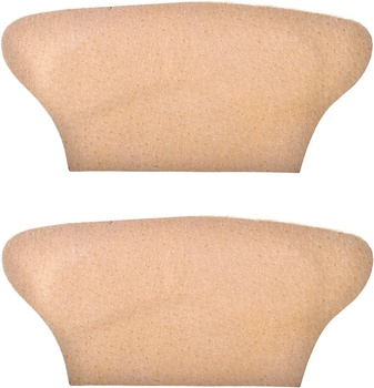 DUŻE XXL SZEROKIE SKÓRKOWE ZAPIĘTKI DO BUTÓW Z PODUSZKĄ LATEKSOWĄ / G11-17