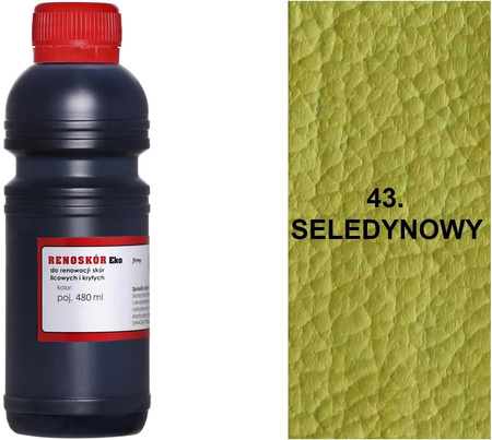 BARWNIK LAKIER WILBRA FARBA RENOSKÓR DO SKÓR GŁADKICH 200 ml - JEŻYNOWY 65 / G12-91