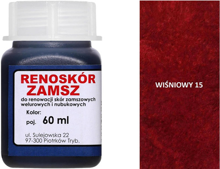 G9-99 RENOSKÓR FARBA DO ZAMSZU I NUBUKU 60 ml - GRANATOWY CIEMNY