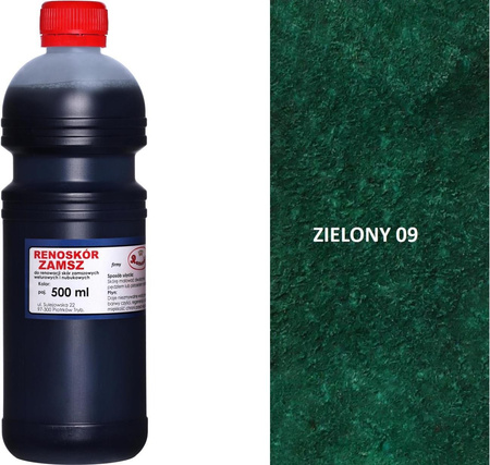 RENOSKÓR FARBA DO RENOWACJI ZAMSZU NUBUKU I WELURU 250 ML - CZARNY / G12-98