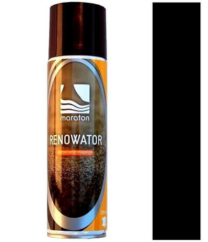 CZARNY RENOWATOR W SPRAYU DO ZAMSZU I NUBUKU / G10-31