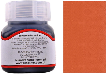 RENOSKÓR DO SKÓR GŁADKICH 30 ml - POMARAŃCZOWY / G10-01