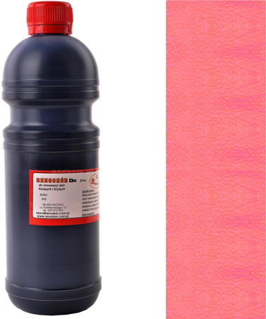 FARBA RENOSKÓR DO SKÓR LICOWYCH I KRYTYCH 480 ml -  KORALOWA CZERWIEŃ / G12-85