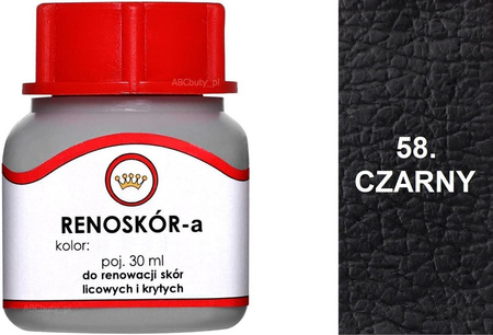 BARWNIK LAKIER WILBRA FARBA RENOSKÓR DO SKÓR GŁADKICH 480 ml - JEŻYNOWY 65 / G12-85