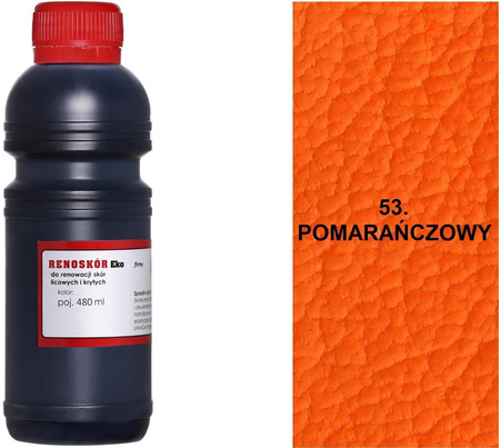 BARWNIK LAKIER WILBRA FARBA RENOSKÓR DO SKÓR GŁADKICH 480 ml - JEŻYNOWY 65 / G12-85