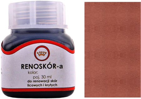 RENOSKÓR FARBA DO SKÓR LICOWYCH I KRYTYCH 30 ml - 60 KOLORÓW / G10-01