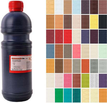 RENOSKÓR FARBA DO SKÓR LICOWYCH I KRYTYCH 480 ml - 60 KOLORÓW / G12-85