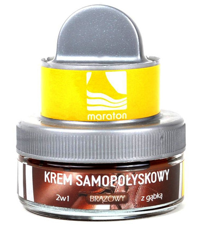 BRĄZOWY KREM SAMOPOŁYSKOWY DO SKÓRY 2 w 1 / G10-33