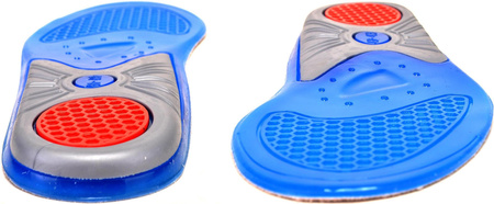 AMORTYZUJĄCE ŻELOWO SILIKONOWE WKŁADKI DO BUTÓW SECO GEL SPORT FUSSBETT / G12-68