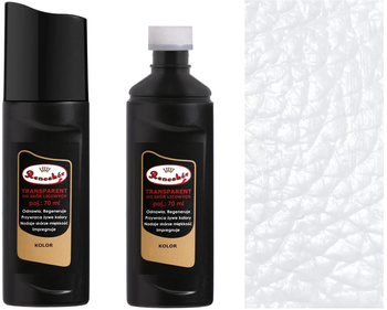 BRĄZOWY NATURALNY PŁYN DO RENOWACJI OBUWIA ZE SKÓRY LICOWEJ GŁADKIEJ Renoskór Transparent 70 ml / G12-90