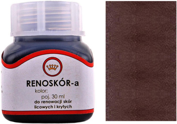 RENOSKÓR DO SKÓR GŁADKICH 30 ml - JASNY BRĄZ / G10-01