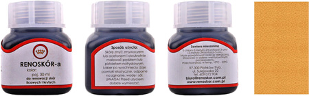 RENOSKÓR DO SKÓR GŁADKICH 30 ml - MUSZTARDOWY / G10-01