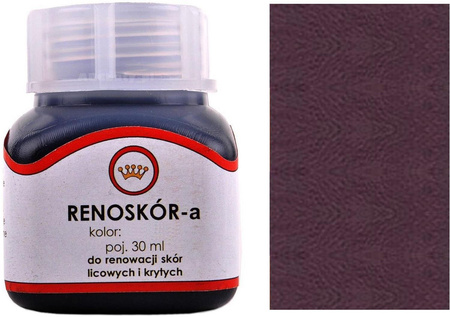 RENOSKÓR FARBA DO SKÓR LICOWYCH I KRYTYCH 30 ml - 60 KOLORÓW / G10-01