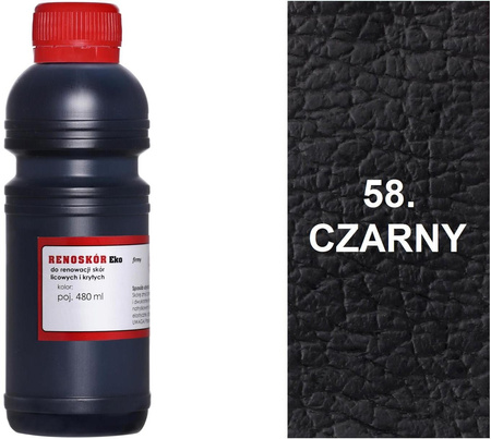 BARWNIK LAKIER WILBRA FARBA RENOSKÓR DO SKÓR GŁADKICH 480 ml - JEŻYNOWY 65 / G12-85