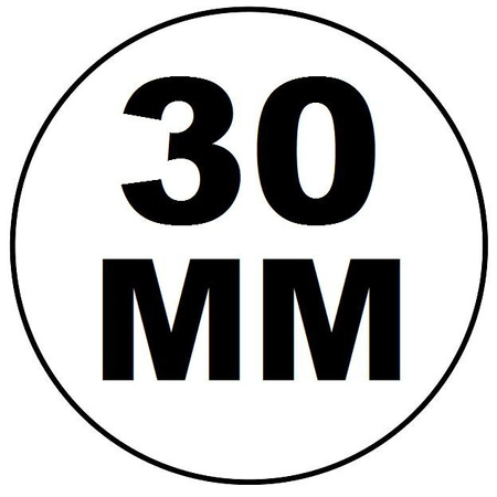 30 mm PĘDZELEK GĄBKOWY APLIKATOR DO NANOSZENIA FARBY WILBRY PASTY KREMU TŁUSZCZU / G16-09