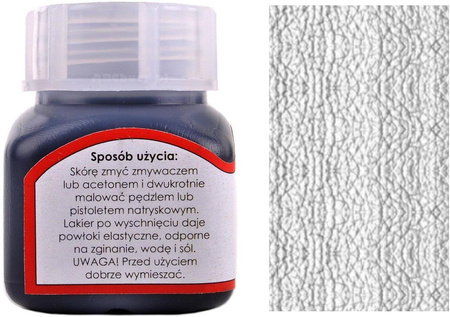 RENOSKÓR DO SKÓR GŁADKICH 25 ml - SREBRNY / G10-01