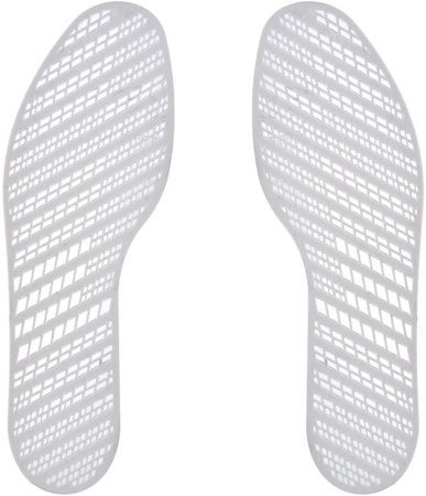 GULTIO PLASTIKOWE BIAŁE WOJSKOWE WKŁADKI DO BUTÓW KRATKA / G10-94