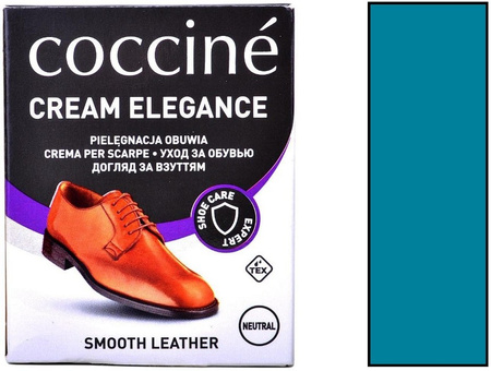 COCCINE CREAM ELEGANCE PASTA KREM DO OBUWIA ZE SKÓRY LICOWEJ 50 ml / G12-11