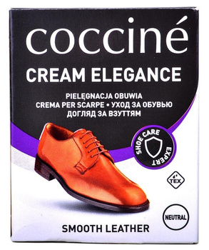 BEŻ ZAMSZOWY 7 PASTA DO SKÓRY GŁADKIEJ COCCINE CREAM ELEGANCE 50 ml / G12-11