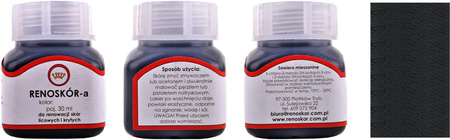 RENOSKÓR DO SKÓR GŁADKICH 30 ml - CZARNY / G10-01