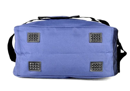 GRANATOWA ŚREDNIA SPORTOWA PODRÓŻNA TORBA NA BAGAŻ PODRĘCZNY TRAVEL BAG STREET / G2-496
