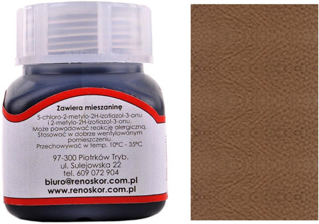 RENOSKÓR DO SKÓR GŁADKICH 30 ml - NATURALNY BRĄZ / G10-01
