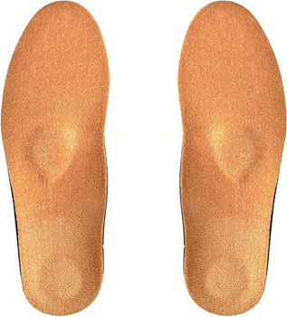 PROFILOWANE WKŁADKI DO BUTÓW TKANINA WELUROWA NA PIANCE LATEKSOWEJ / G12-70