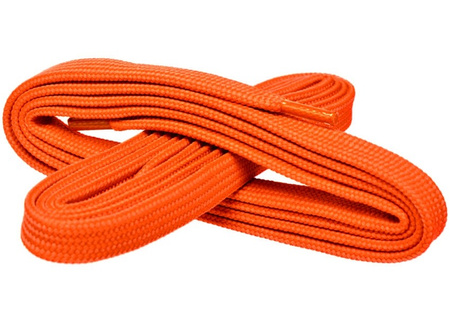 POMARAŃCZOWY NEON Sznurowadła SZEROKIE Syntetyczne 7 mm PŁASKIE Poliestrowe SZNURÓWKI 0,7 cm do adidasów trampek sneakers