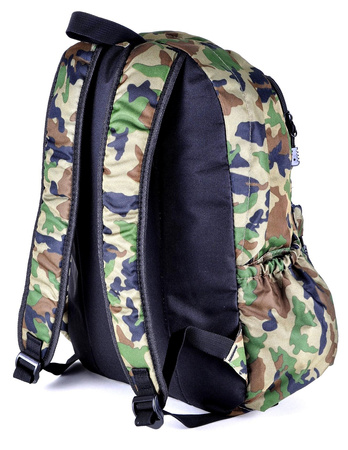 ZIELONE MORO TORNISTER MILITARNY MŁODZIEŻOWY PLECAK BAG STREET ARMY / G3-37
