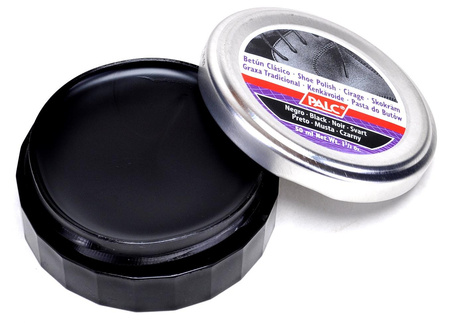 CZARNA PASTA DO BUTÓW PALC SHOE POLISH BLACK 50 ml / G12-03