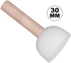 30 mm PĘDZELEK GĄBKOWY APLIKATOR DO NANOSZENIA FARBY WILBRY PASTY KREMU TŁUSZCZU / G16-09
