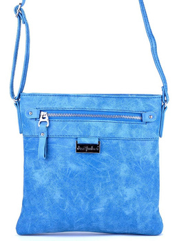 TURKUSOWA PIONOWA TOREBKA DAMSKA LISTONOSZKA JENNIFER JONES / G4-43