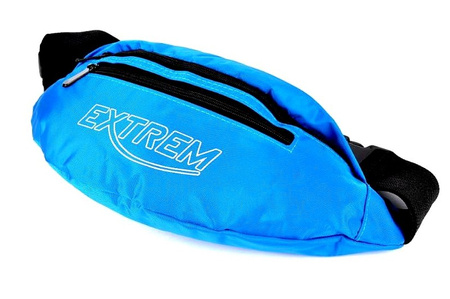 NIEBIESKA SASZETKA BIODROWA NERKA NA PAS BAG STREET EXTREME / G2-77