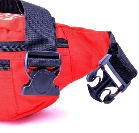 CZERWONA SASZETKA BIODROWA MIEJSKA CODZIENNA UNISEX NERKA BAG STREET EXTREME / G4-25