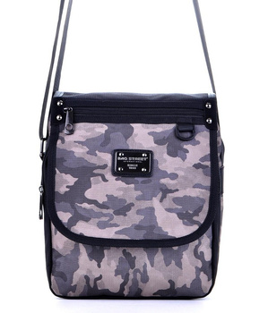 MILITARNA SASZETKA LISTONOSZKA MAŁA TORBA MĘSKA NA RAMIĘ MORO CAMO BAG STREET / G4-83