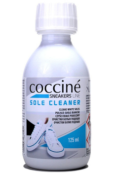 MLECZKO CZYSZCZĄCE BIAŁE PODESZWY PŁYN COCCINE SOLE CLEANER 125 ml / G12-06