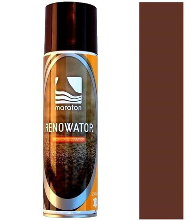 BRĄZOWY RENOWATOR W SPRAYU DO ZAMSZU I NUBUKU / G10-31