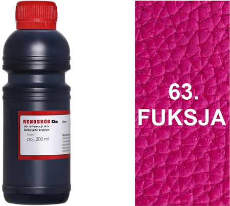 BARWNIK LAKIER WILBRA FARBA RENOSKÓR DO SKÓR GŁADKICH 480 ml - JEŻYNOWY 65 / G12-85