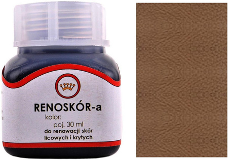 RENOSKÓR FARBA DO SKÓR LICOWYCH I KRYTYCH 30 ml - 60 KOLORÓW / G10-01