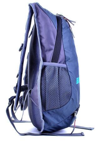 SZARY GRAFITOWY SPORTOWY TORNISTER WĄSKI PLECAK ROWEROWY BAG STREET BIKEBAG / G4-69