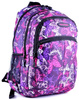 FIOLETOWY DZIEWCZĘCY TORNISTER SZKOLNY PLECAK W MOTYLE BAG STREET BUTTERFLY / G4-21