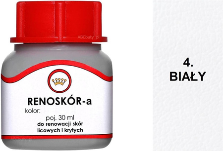 BARWNIK LAKIER WILBRA FARBA RENOSKÓR DO SKÓR GŁADKICH 200 ml - JEŻYNOWY 65 / G12-91